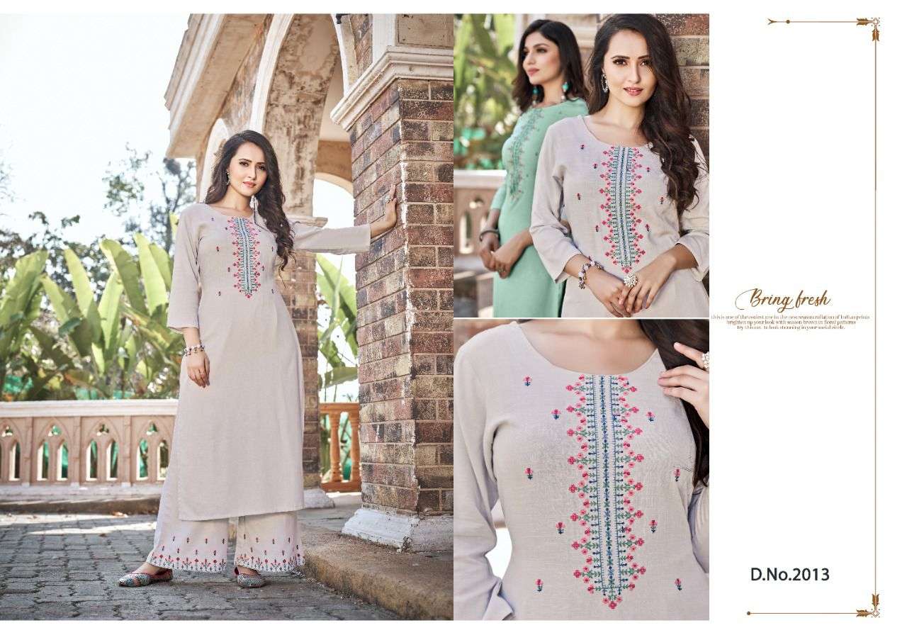 snapstyle blossom series 2013-2018 rayon super slub top with bottom 