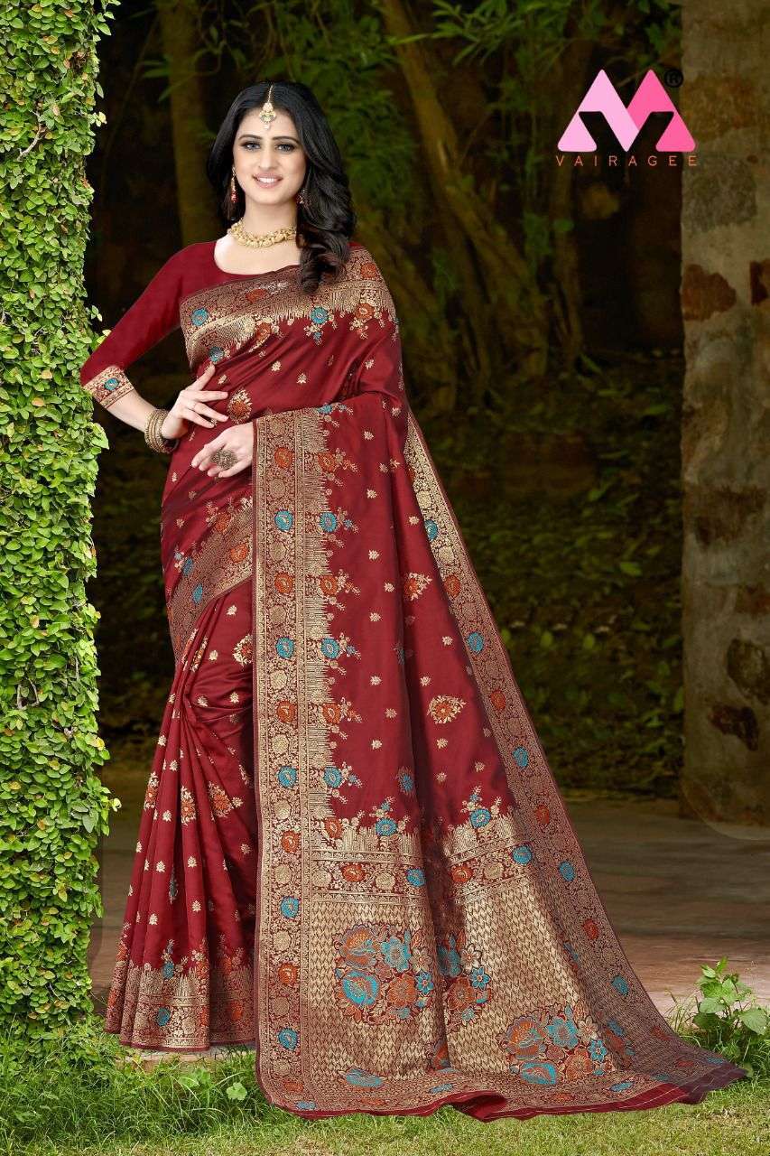 vairagee Mitra vol 4 Banarasi Silk saree