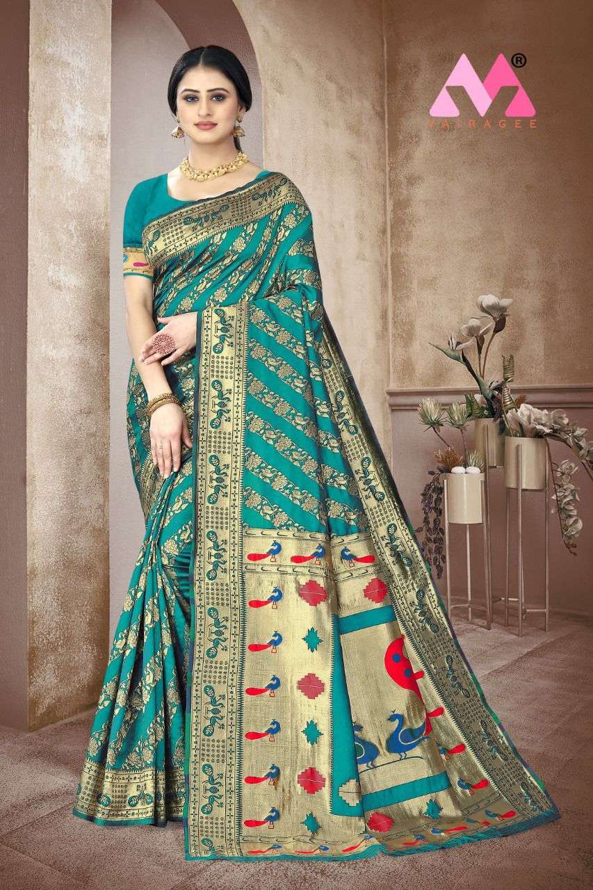 vairagee Netra vol 3 Banarasi Silk saree