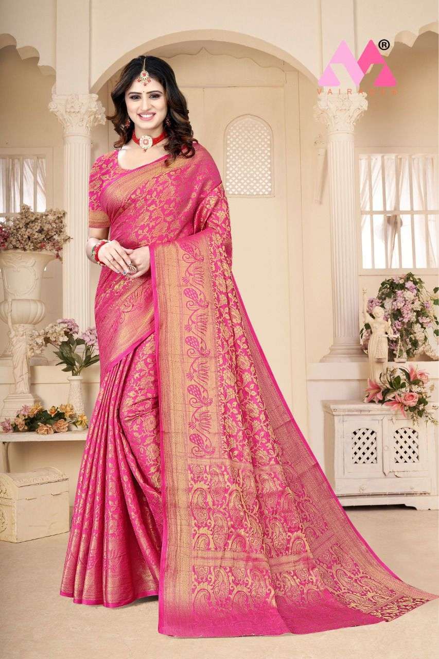 vairagee Zarina vol 11 Kanjeevaram Silk saree