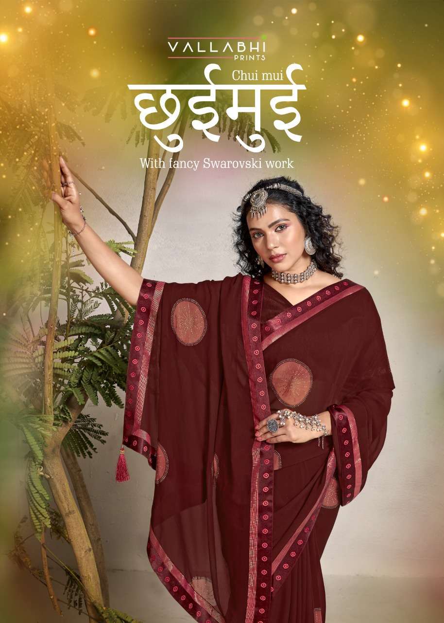 vallabhi chui mui series 15391-15398 weightless saree