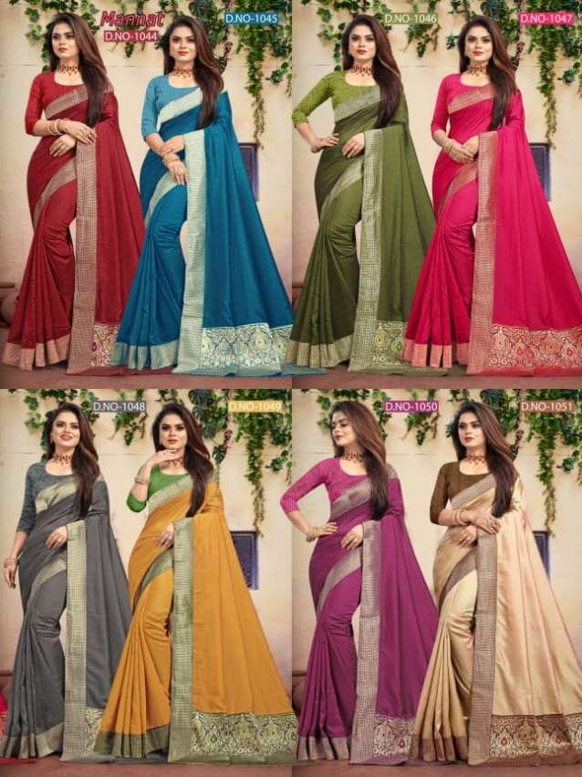 Vikram Mannat Fancy Sarees series 1041-1048 vichitra saree