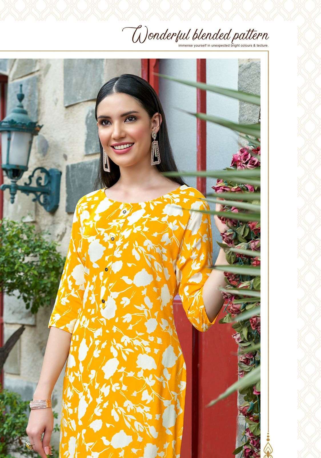 zoori akshara vol 16 series 1093-1098 rayon print kurti