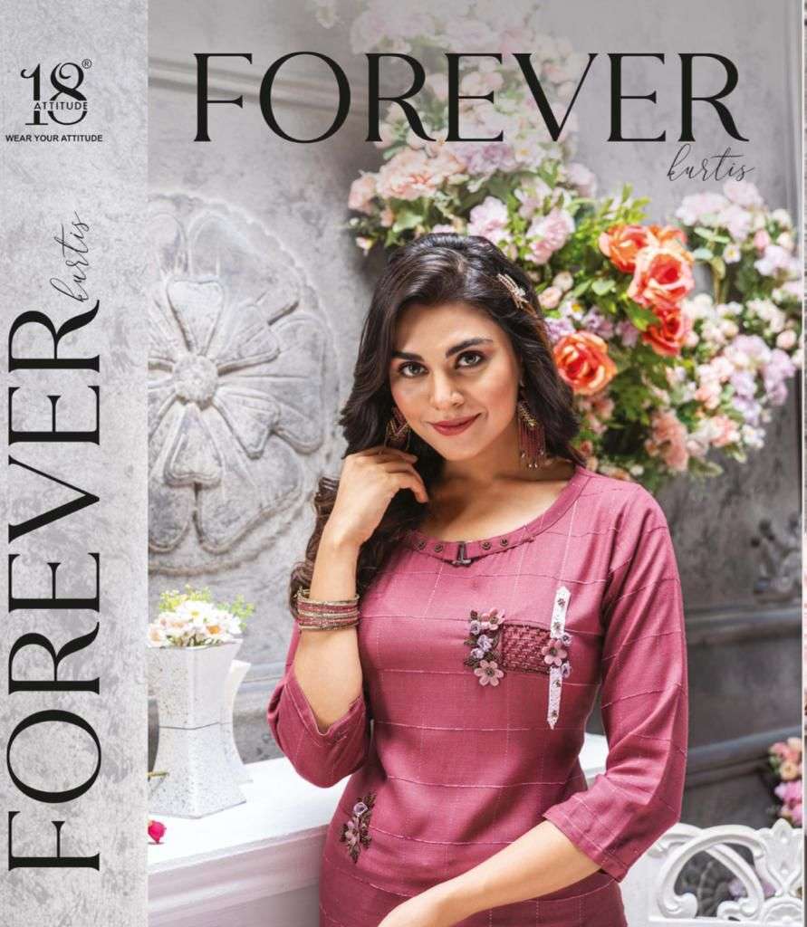 18 attitude forever kurtis series 201-207 premium bsy based kurti