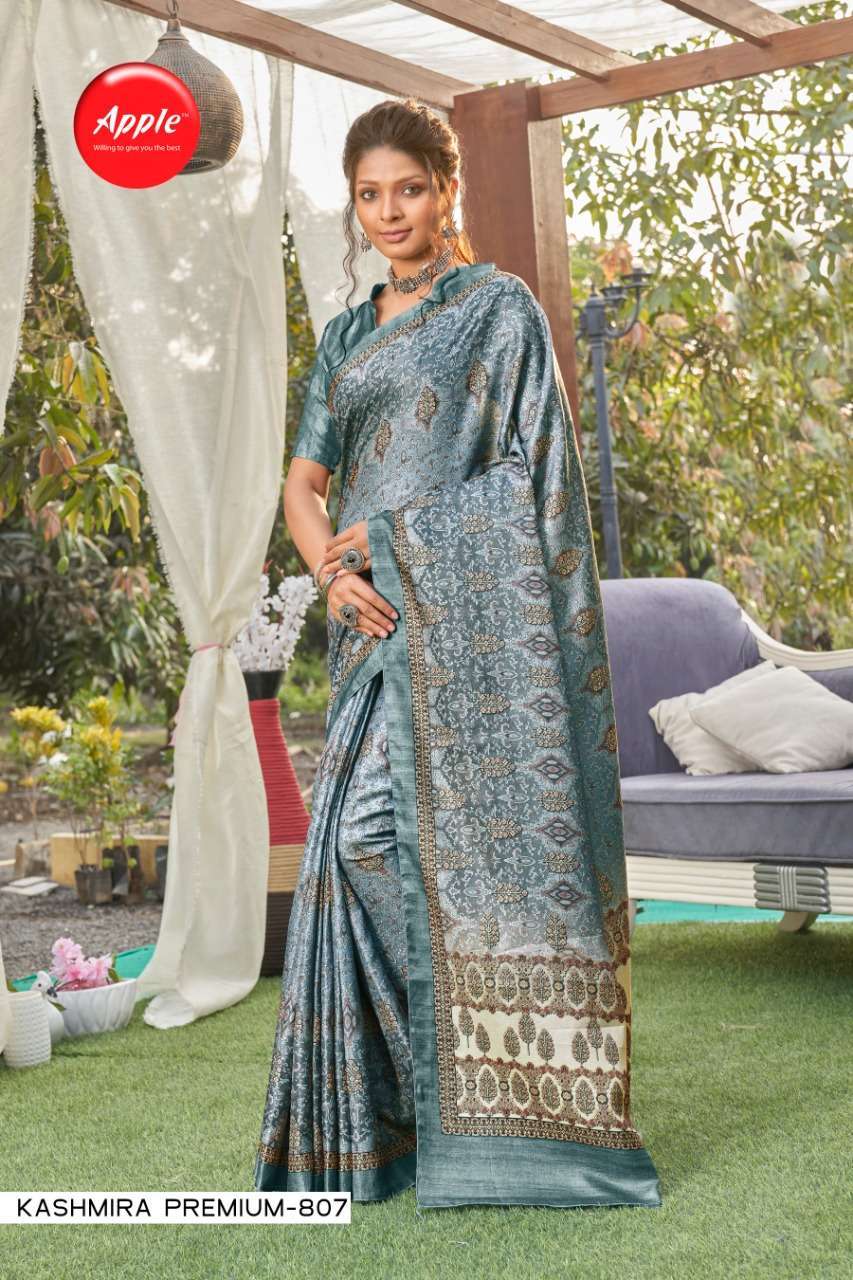 apple present kashmira premium vol 8 pashmina silky sarees