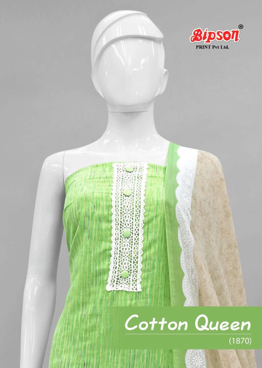 bipson cotton queen series 1869-1870 pure cotton suit