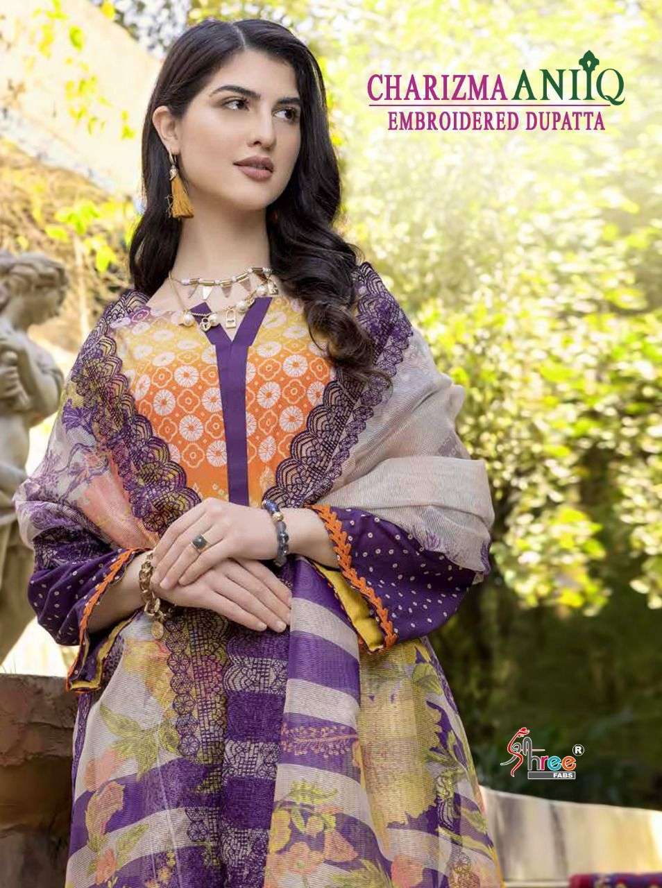 charizma aniiq series 2239-2245 pure lawn suit