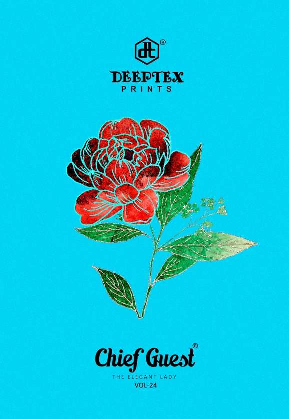 Deeptex Chiefguest Vol-24 series 2401-2415 pure cotton suit 