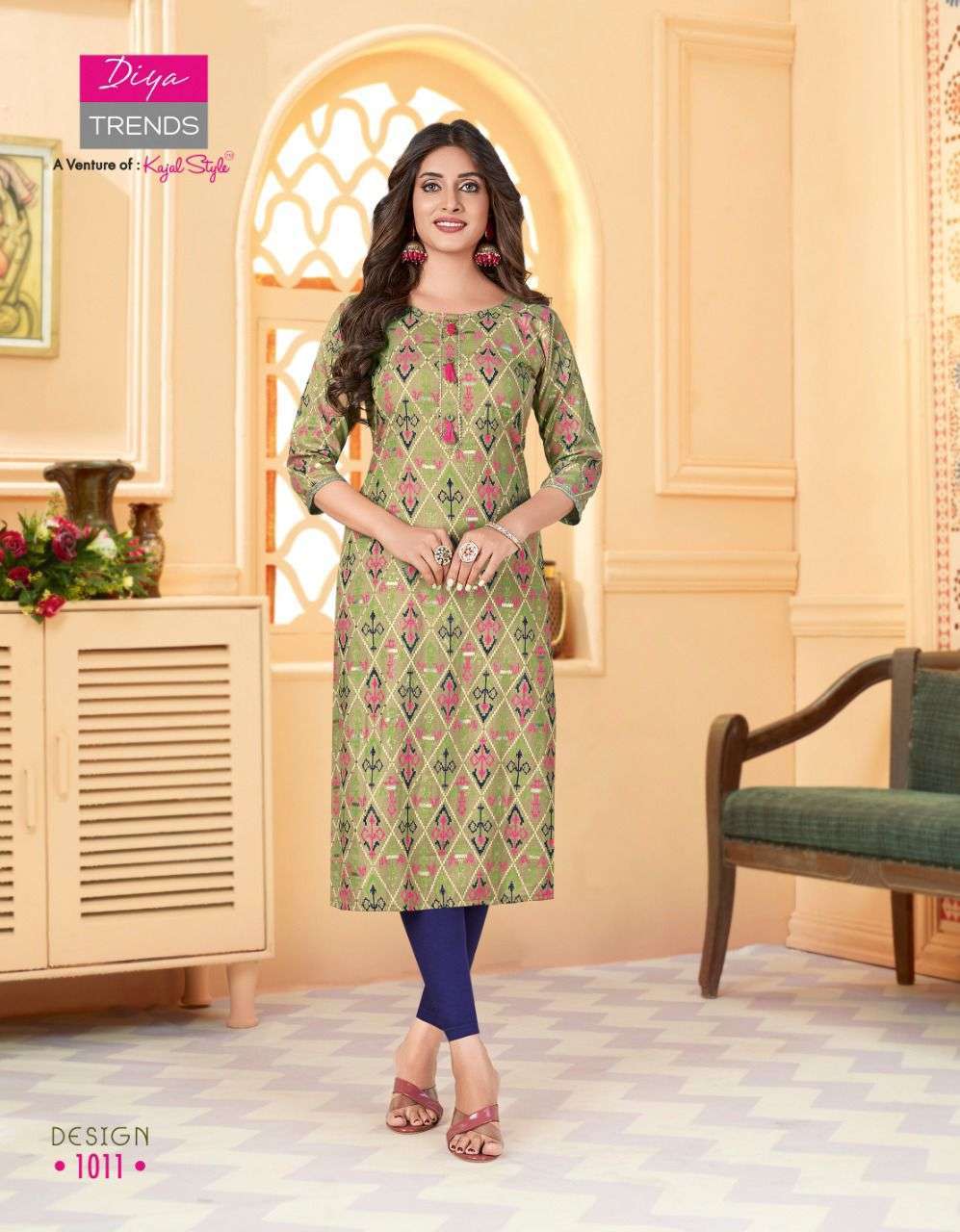 diya trends gardencity vol 13 kurti collection