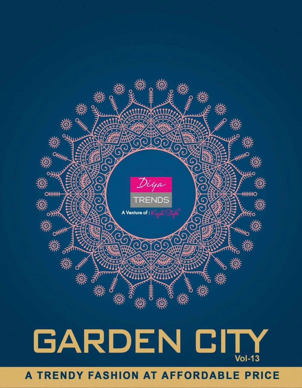 Diya trends gardencity vol 13 series 1001-1012 capsule foil print kurti
