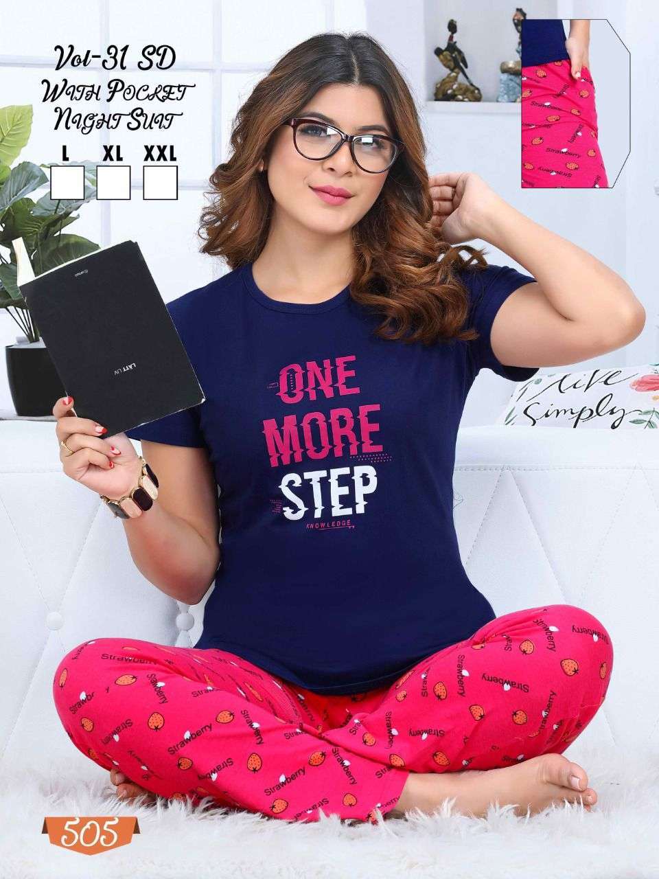 fashion talk vol 31 SD series 501-506 hosiery cotton night suit 