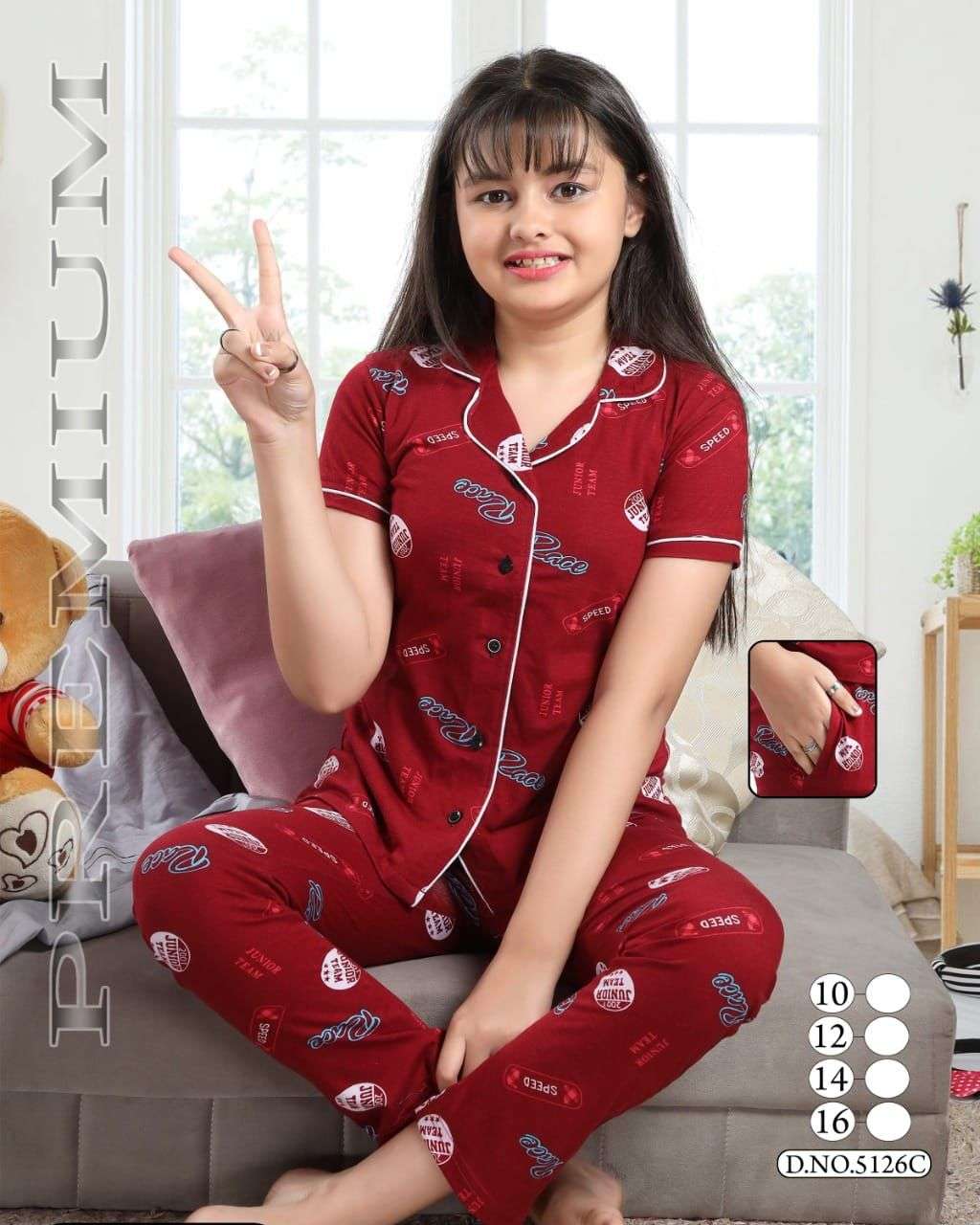 fashion talk vol 5126 heavy shinker hosiery cotton night suits
