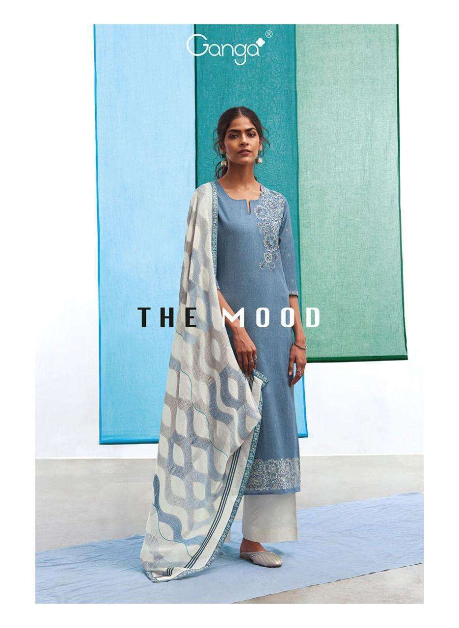 ganga the mood premium cotton elegant salwar kameez