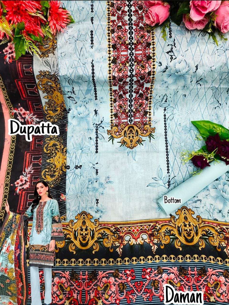 gull ahmed riwayat vol 2 series 2001-2006 pure lawn suit 