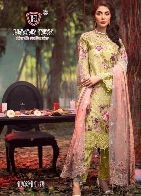 hoor tex 19011 heavy net suit with embroidery work 