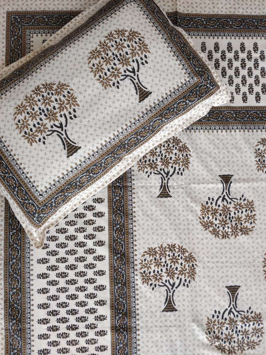 k4u gangaur king size new collection of bedsheets with pillow cover