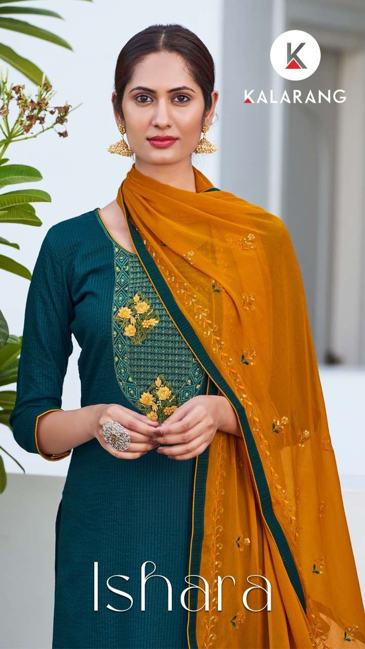 kalarang ishara series 3911-3914 heavy parampara suit