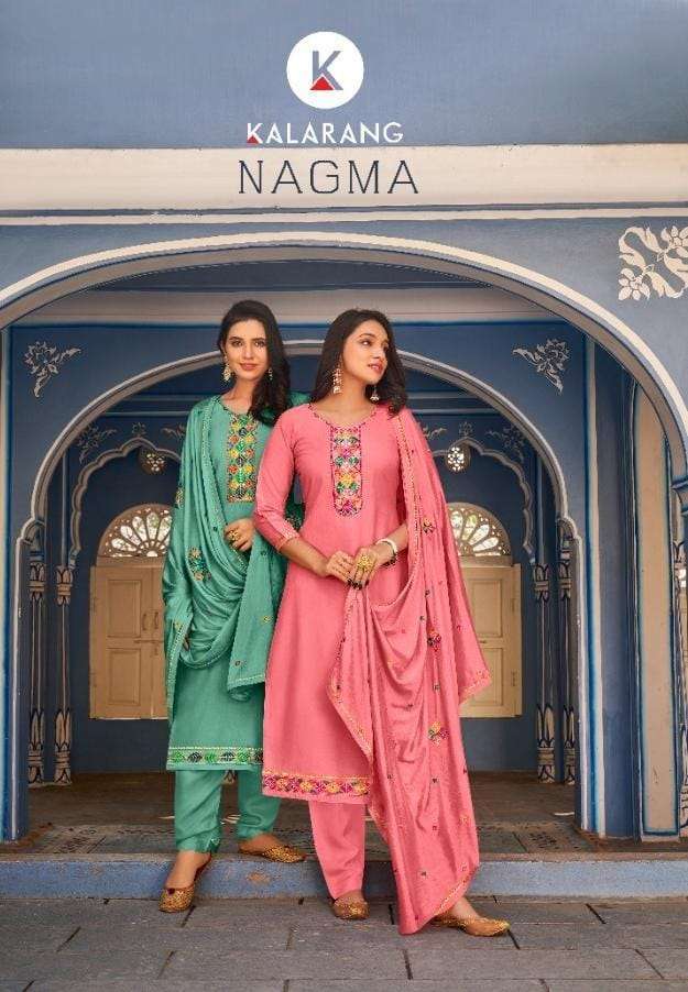 kalarang nagma series 3511-3514 jam silk suit