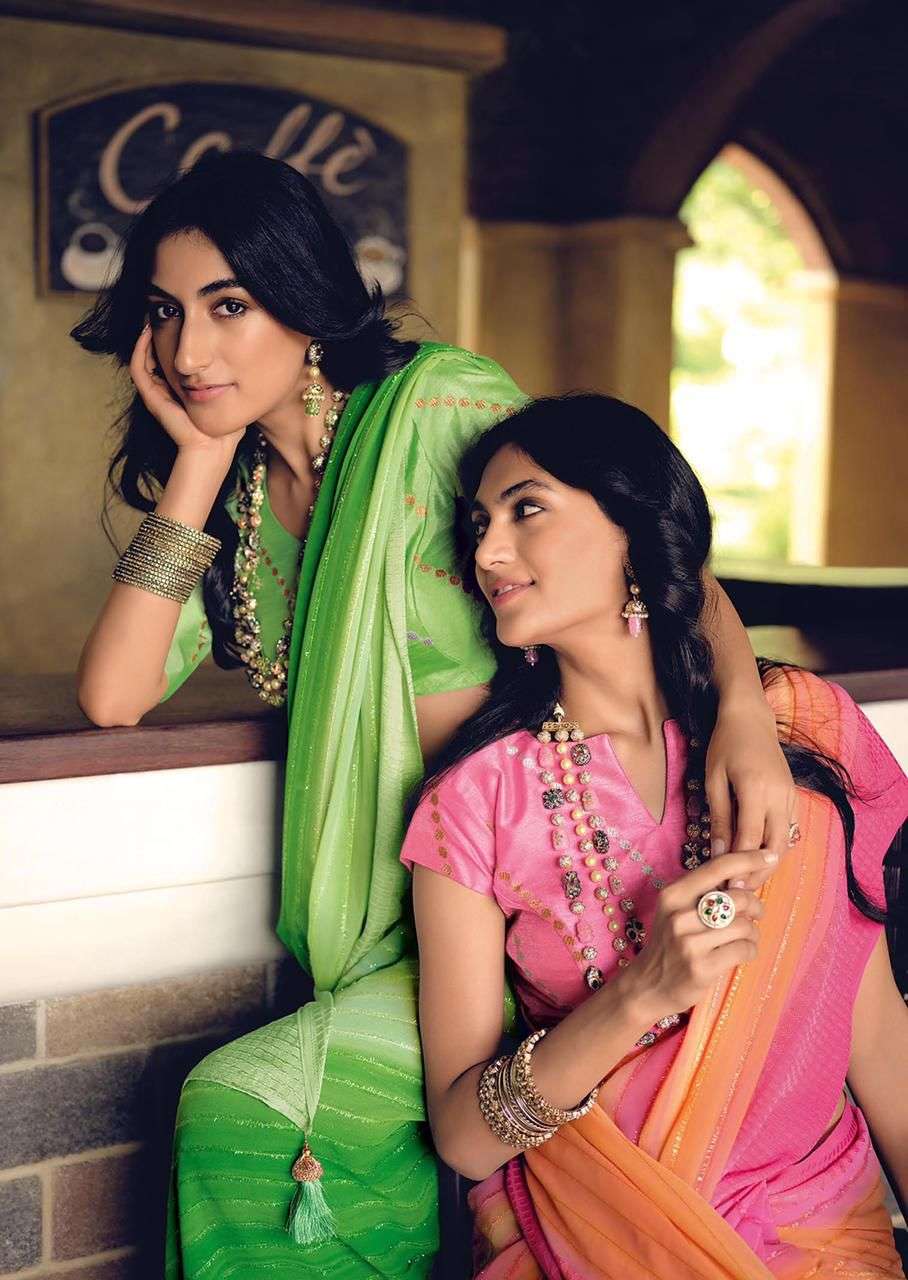 KASHVI ANANYA DESIGNER HEAVY GEORGETTE SAREE 