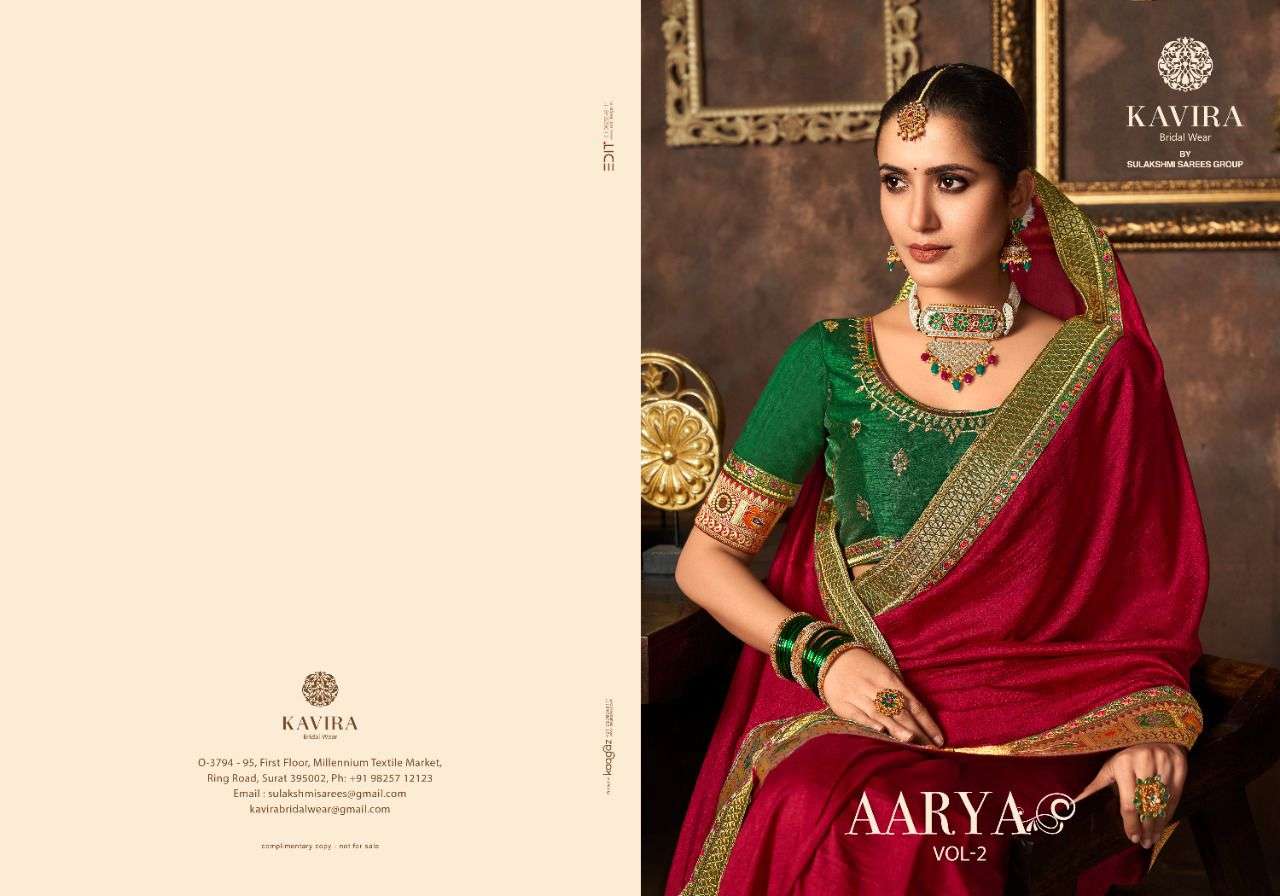 KAVIRA 4500 SERIES DESIGNER VICHITRA SAREE 