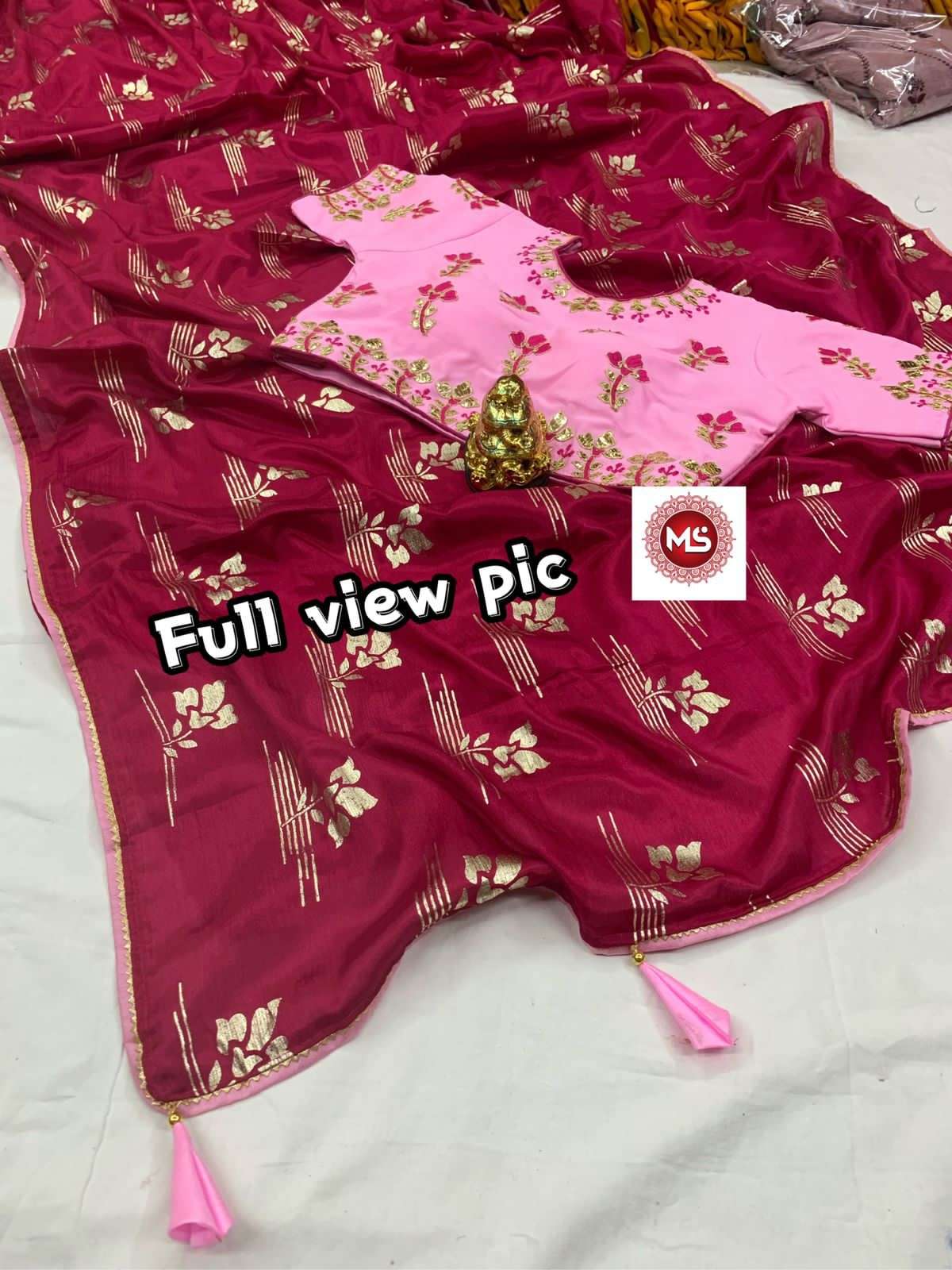 MS BRAND SOBER DOLA FABRIC SAREE 
