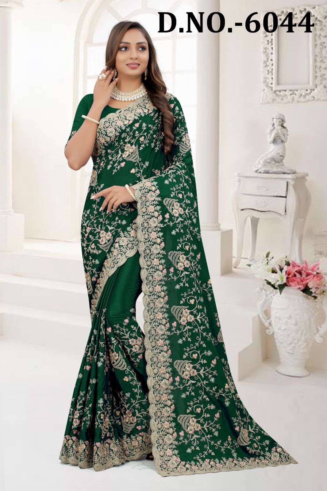 NARI FASHION REALTY DESIGNER DOLA SILK SAREE