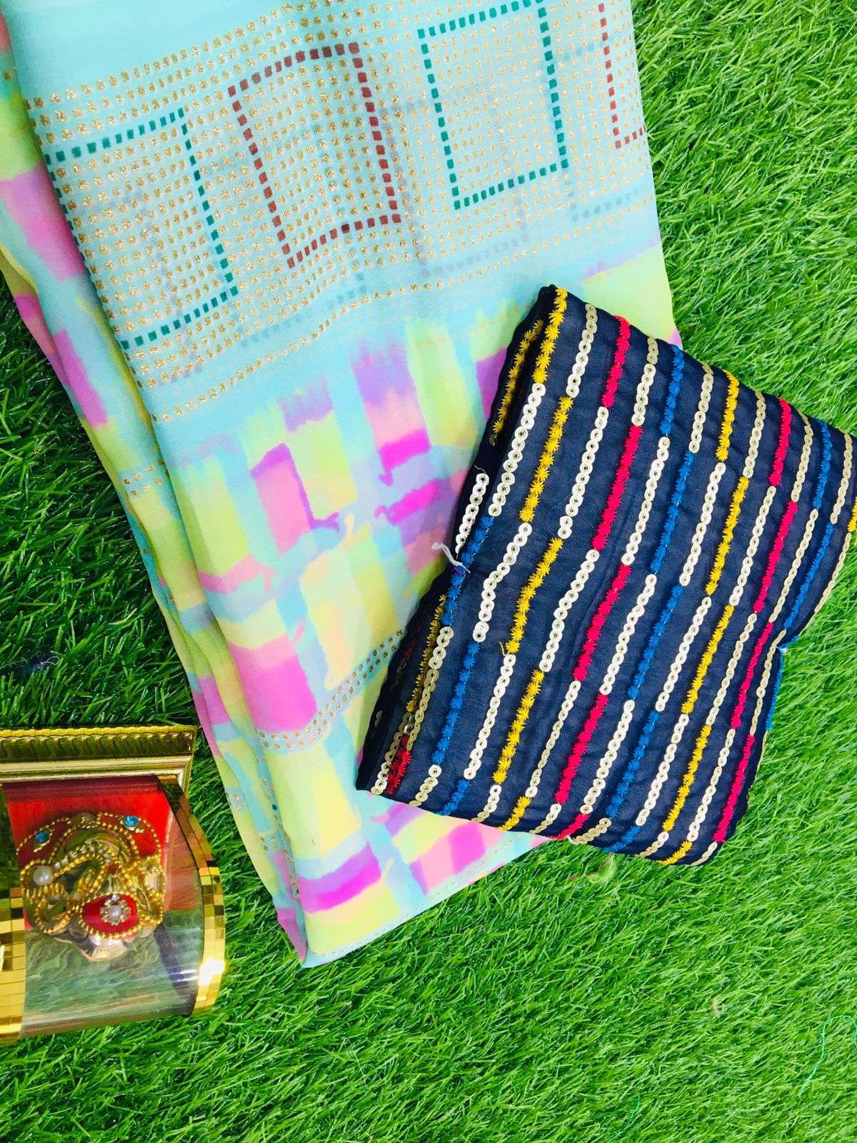 pr 1001 60gm prizam foil print latest sarees collection