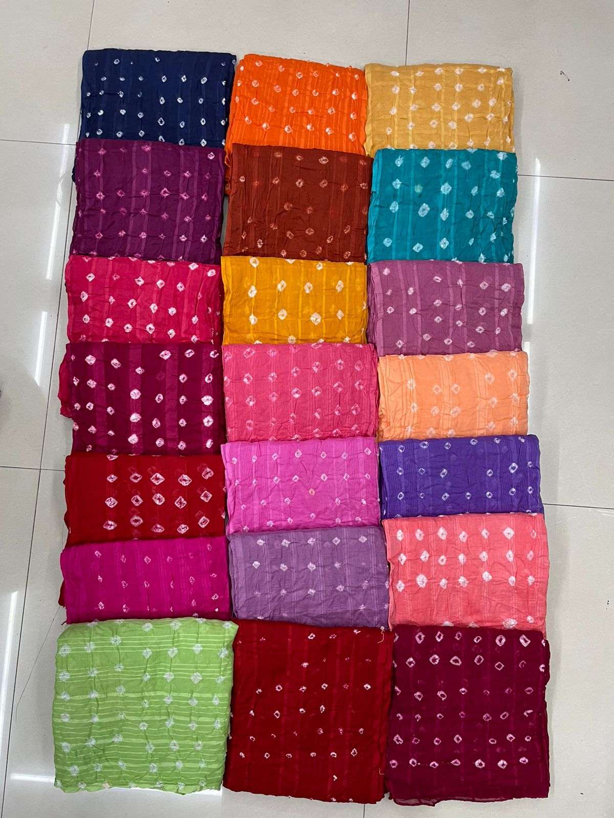 pr cotton bandhani dupatta multi use cotton dupatta