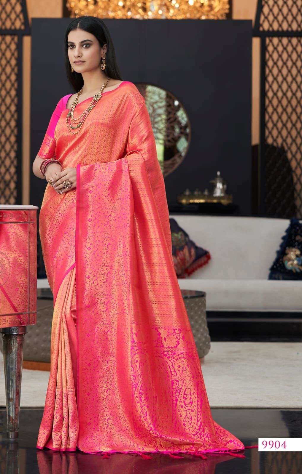 RAJPATH ALVEERA SILK DESIGNER SOFT KANJIVARAM SILK SAREE 
