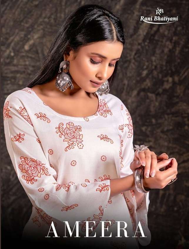 rani ameera vol 1 series 1001-1008 rayon kurti