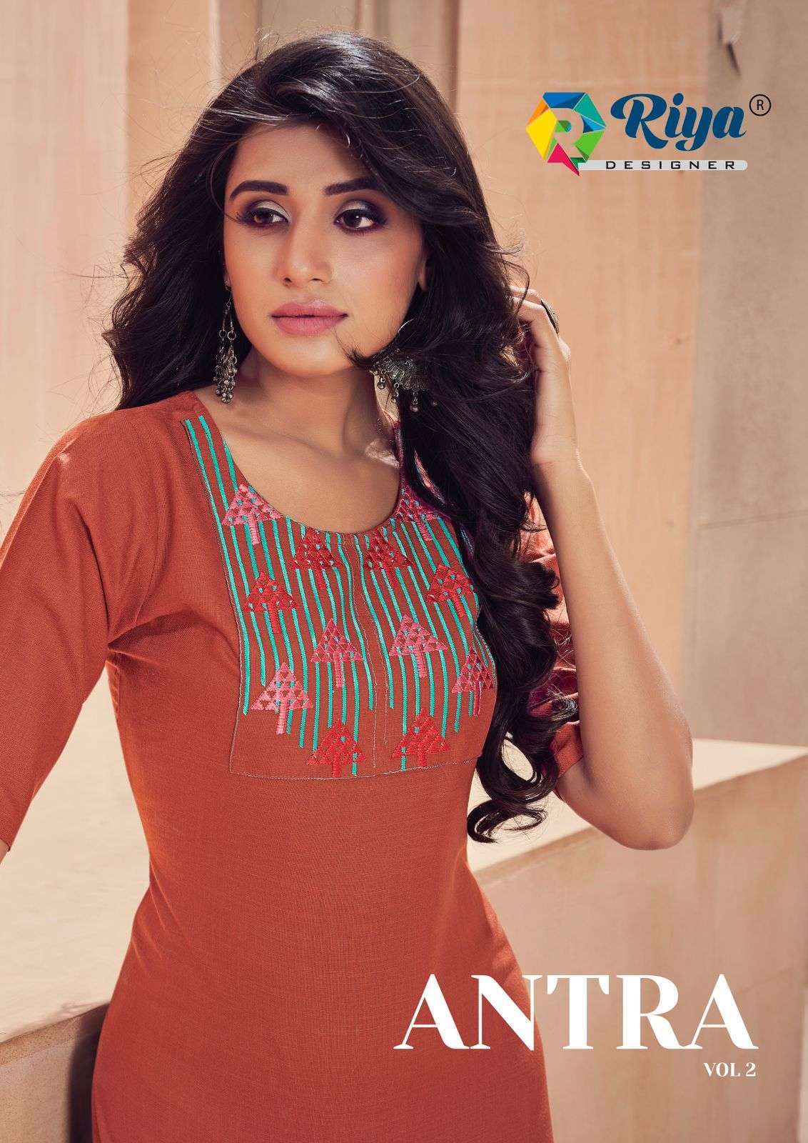 Riya designer antra vol 2 series 2001-2006 cotton kurti