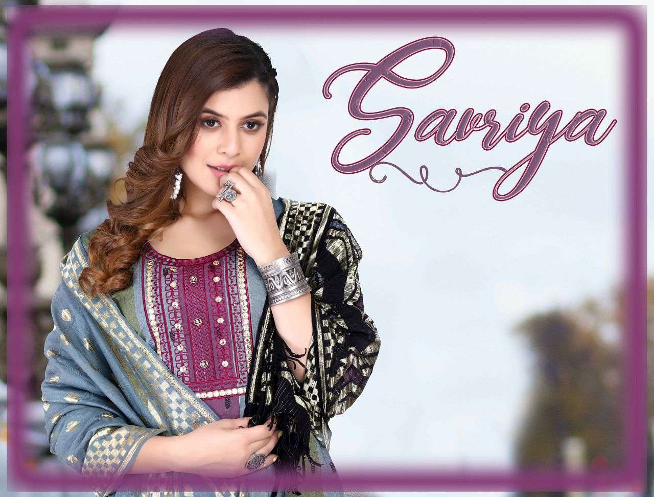 riya savriiyaa vol 1 series 1001-1006 cotton jacquard readymade suit