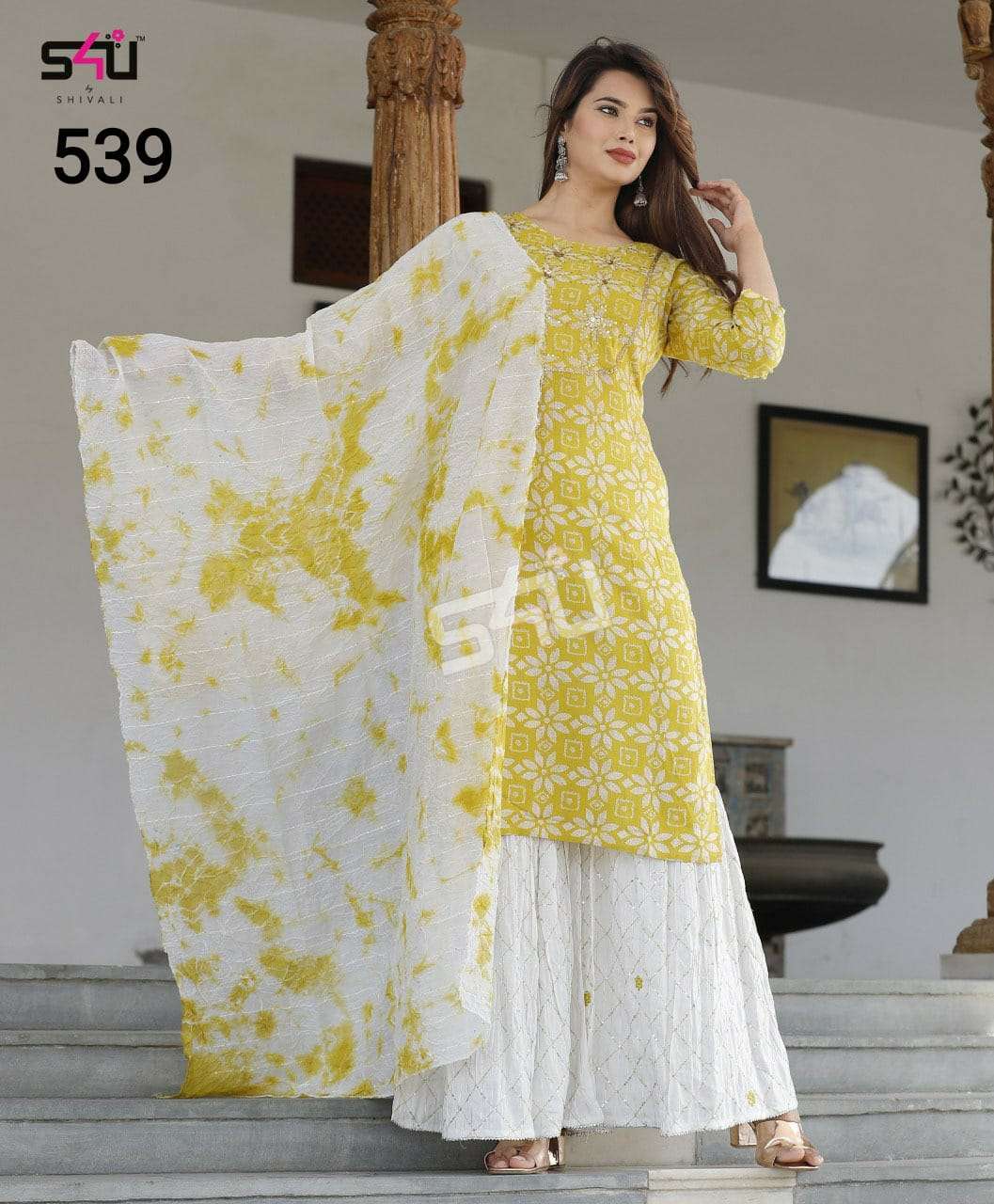 s4u 539 design combo set of readymade dress Sahara pattern