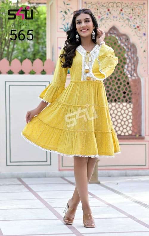 s4u 565 design combo set of short top 