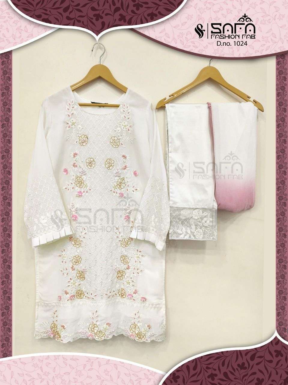 safa fashion fab 1024  Heavy georgette readymade suit