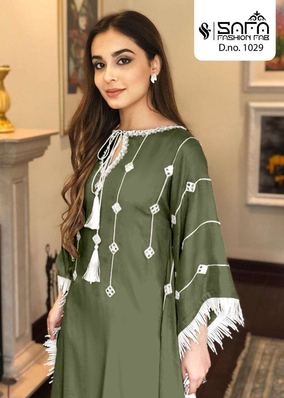 safa fashion fab 1029 heavy georgette readymade suit