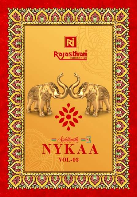 Siddharth Nykaa vol-3 series 3001-3014 pure cotton suit