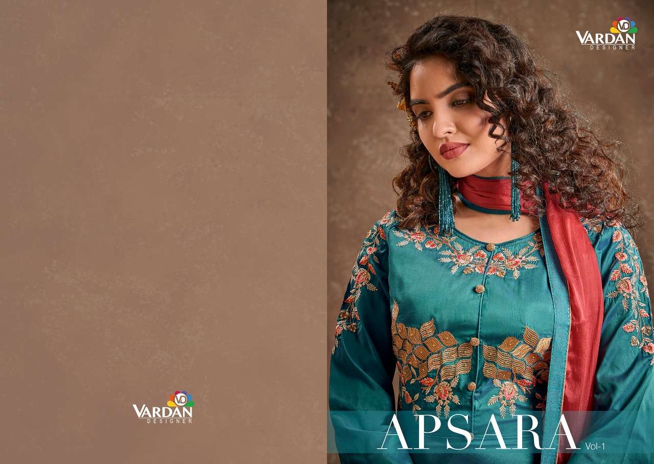 vardan apsara vol 1 series 51021-51024 trivia silk kurti