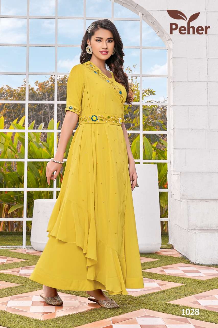 vivlis silk mills retro vol 1 series 1027-1031 georgette gown