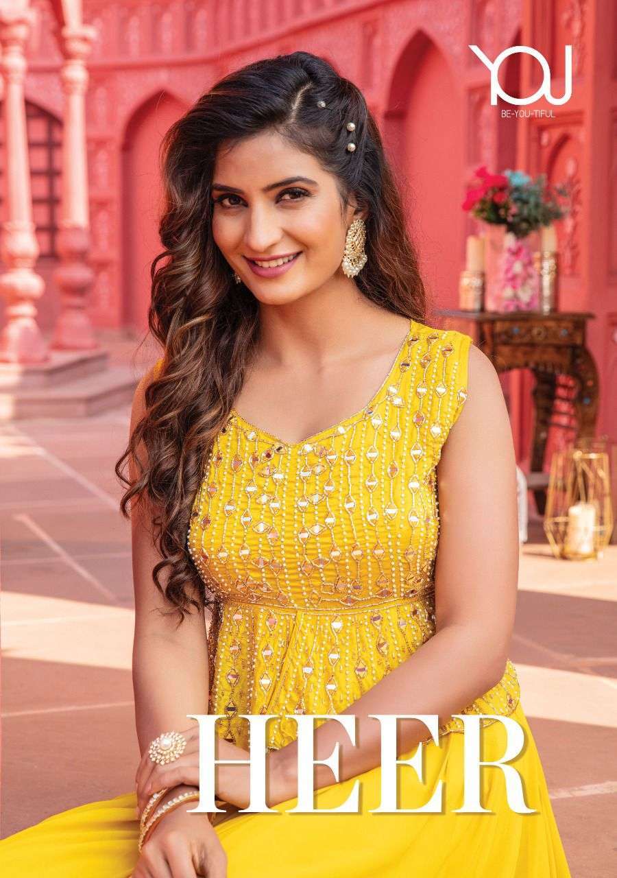 wanna heer series 01-04 heavy and fancy fabrics kurti