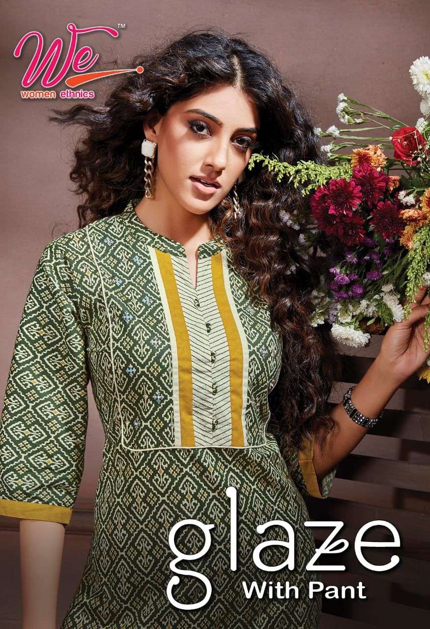 we glaze series 2901-2908 pure cotton kurti