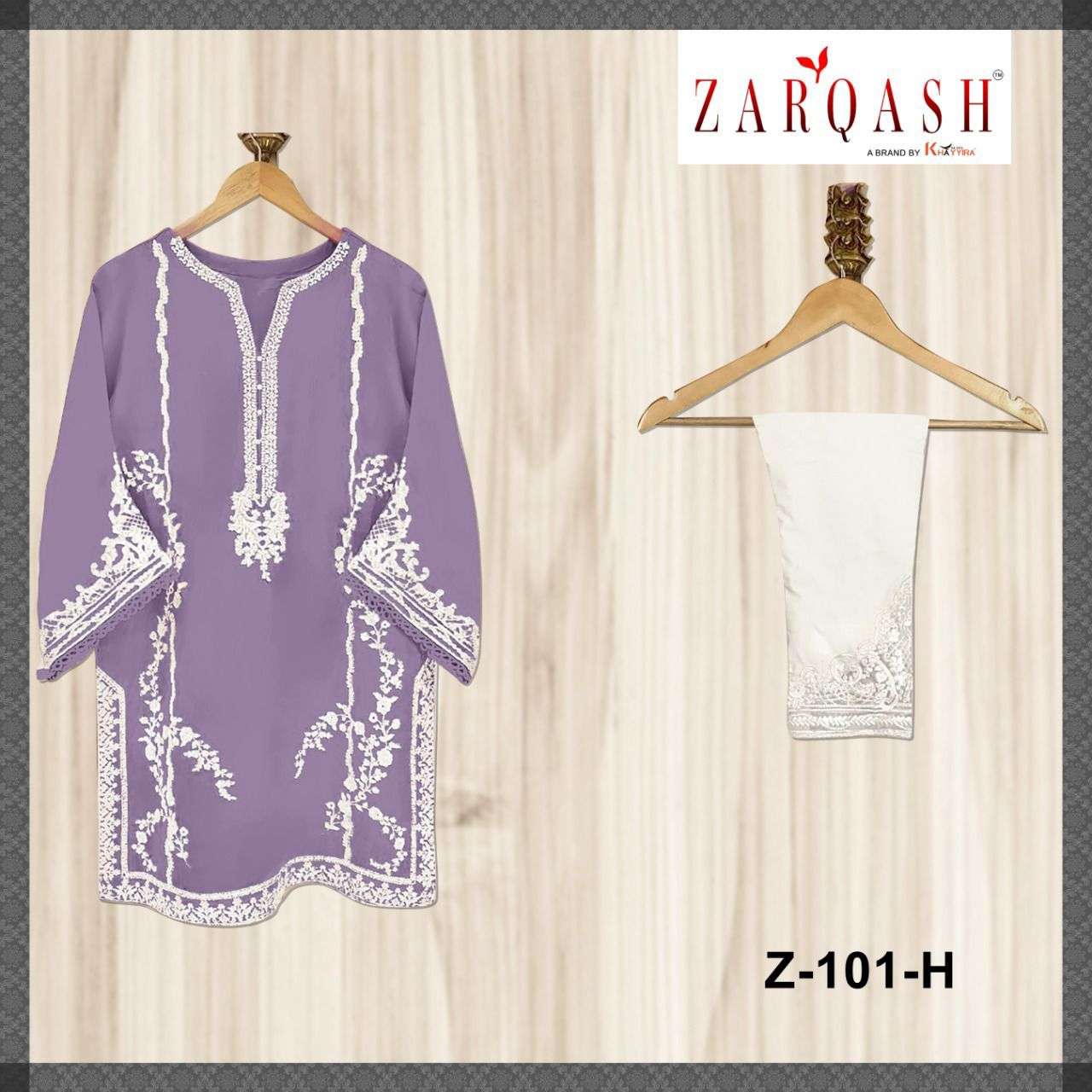 ZARQASH ZIYA VOL 2 101 DESIGNER FAUX GEORGETTE SUIT 