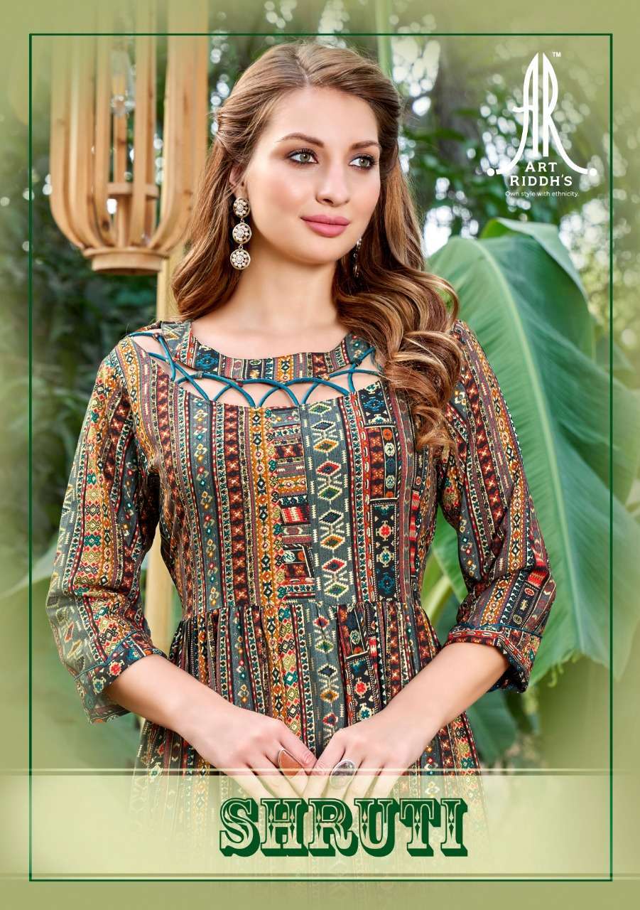 artriddhs shruti series 5007 rayon leeva gown 