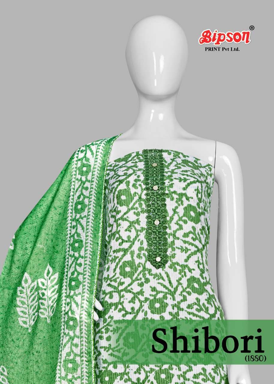 bipson shibori 1880 cotton crochet suit