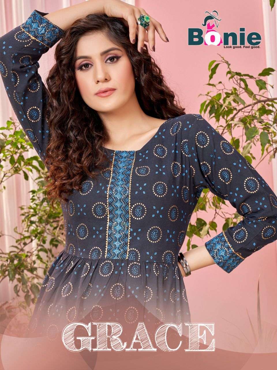 bonie grace series 1001-1008 cotton short top 
