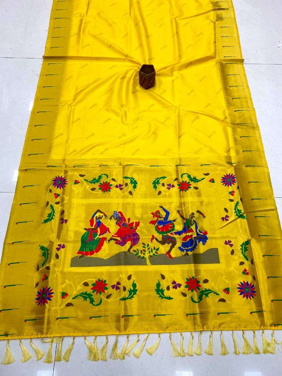 BT-04 DESIGNER PURE SOFT BANARASI LICHI SILK SAREE 