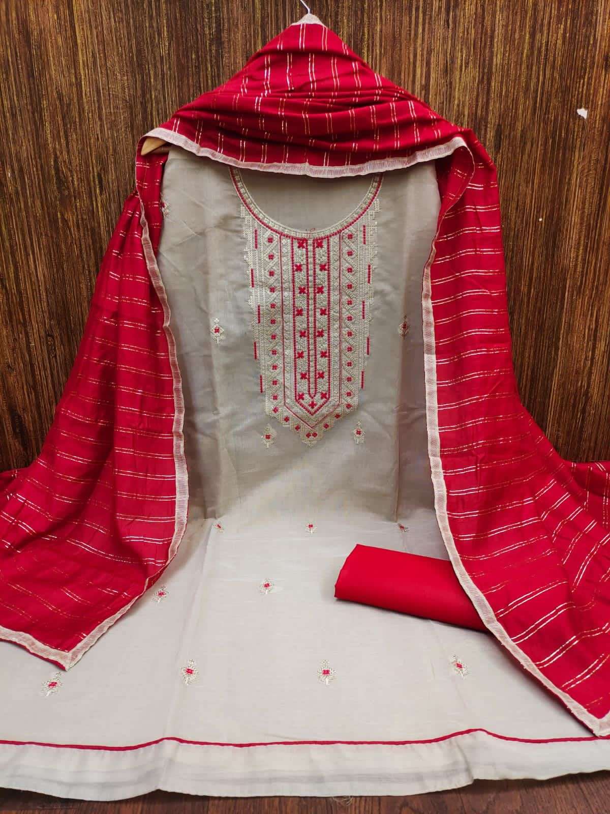 BT-15 DESIGNER MODAL SEQUENCE EMBROIDERY WORK SUIT 