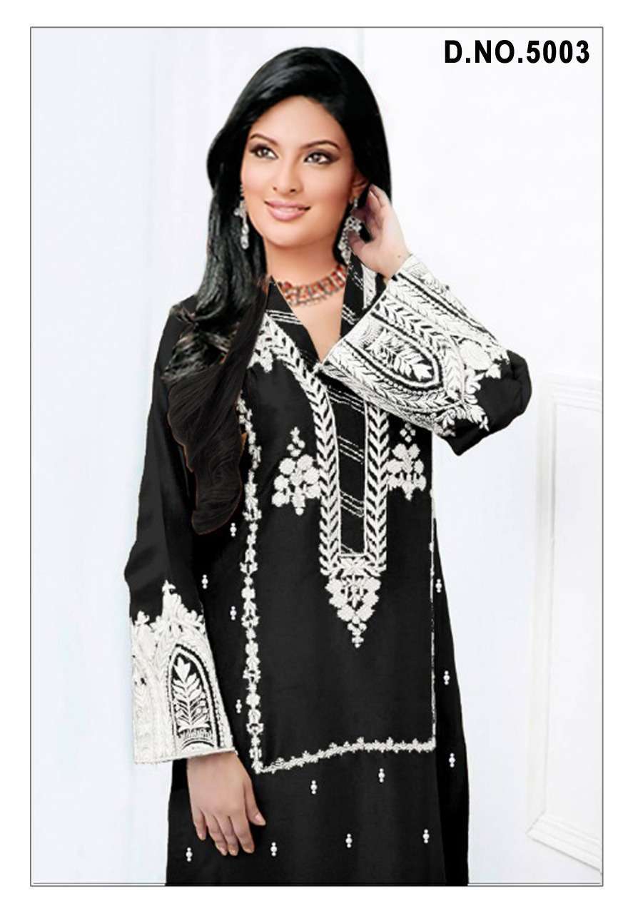 charizma designer 5003 pure georgette readymade suit