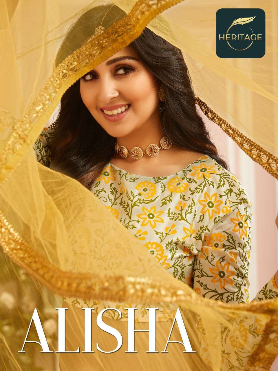 heritage alisha series 1001-1006 silk lehenga