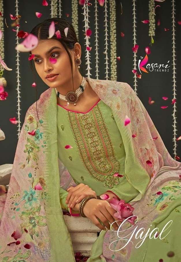 kesari trendz gajal series 2001-2005 heavy viscose muslin suit 